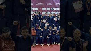 Сборная России по вольной борьбе U-15 - победитель командного зачёта Первенства Европы в Лутраки!