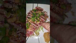 TUNA TATAKI RECIPE DONE MY  WAY !