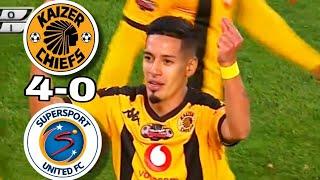 KAIZER CHIEFS VS SUPERSPORT UNITED | HIGHLIGHTS AND GOALS |  CARLING BLACK LABEL