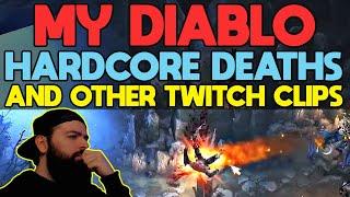 HARDCORE RIPS | DIABLO 3 REAPER OF SOULS DEATHS  - TWITCH BLUDDSHED