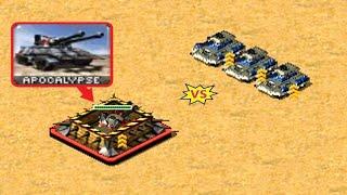 Bunker Apocalypse vs Tanks - Red Alert 2