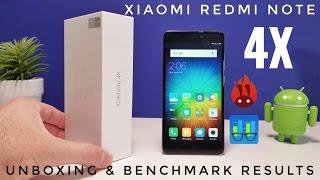 Xiaomi Redmi Note 4X UNBOXING & Benchmark Results - Snapdragon 625