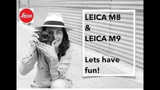 Leica M8 & Leica M9 , Files comparation, DNG and B&W jpeg´s
