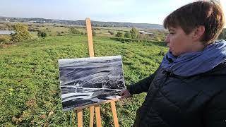 Archeolog z łomżyńskiego muzeum Magdalena Bilewicz opowiada jak wyglądało grodzisko