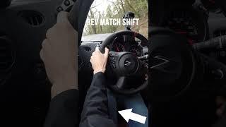 What Is Rev-Matching? Manual Shifting!