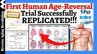 FIRST Human Age-Reversal Trial REPLICATED! This Groundbreaking Treatment Holds the Key to YOUTH?