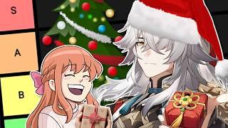 Ranking Honkai Star Rail Characters at a CHRISTMAS PARTY?! 