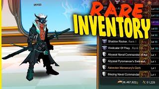 AQW -  St4r Inventory RARE Items Unleashed