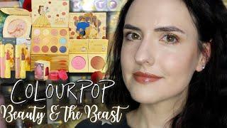 ColourPop BEAUTY & THE BEAST Collection Tutorial + my thoughts!