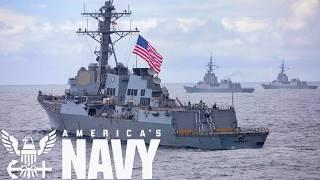 US Navy. Groß angelegte NATO-Marineübung im Atlantischen Ozean.