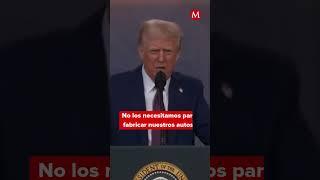 Trump ROMPE relación con Canadá, y asegura que con México "va muy bien"