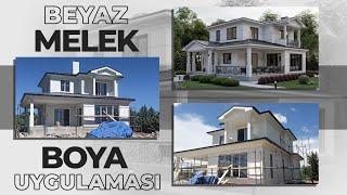 BEYAZ MELEK HIZLA İLERLİYOR! BOYA UYGULAMASI TAMAMLANDI!