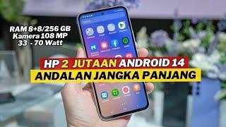 7 HP TERBAIK 2 JUTAAN ANDROID 14 & FAST CHARGING 33 - 70 WATT