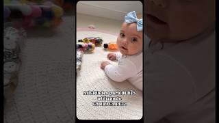 Atividades para bebês com garrafa pet #educacaodebebes #baby #desenvolvimentoinfantil