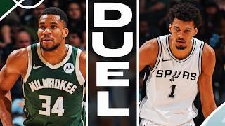 Giannis (35 PTS) & Wemby (30 PTS) BATTLE In San Antonio!  | January 31, 2025