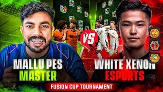 PES MASTER  XENON ESPORTS || FUSION CUP TOURNAMENT  || എത്ര അടിച്ചിട്ടും അങ്ങോട്ട് കയറുന്നില്ല.