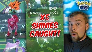 More Galarian Bird Encounters! But did they Shine? More Shinies Caught! (Pokémon GO)