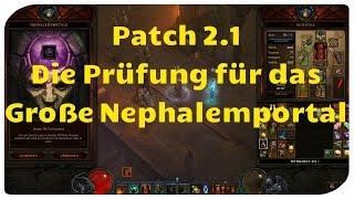 Patch 2.1: Großes Nephalemportal Prüfung (Trial Keystone)