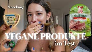 VEGANE ERSATZPRODUKTE im Test | Preisvergleich, vegane Produkte, Ersatzprodukte, *shocking*