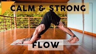 Yoga Class with Long Strong Holds and Breathing Exercises: Be Calm & Strong