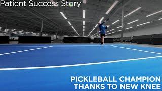 Pickleball Champ Credits UConn Health for Success