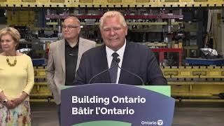 Premier Ford Holds a Press Conference | July 22