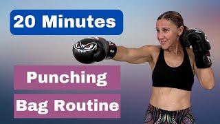 Get Fit At Home With This 20-minute Punching Bag Workout!