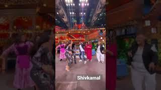 #NoraFatehi #gururandhawa  & #KapilSharma team dance on #nachmerirani