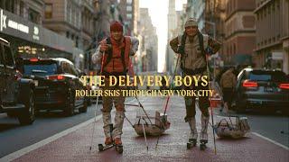 Comeback of The Delivery Boys - On Roller Skis Through New York City