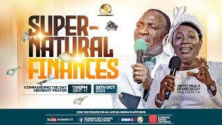 MID-NIGHT PRAYER COMMANDING THE DAY-SUPERNATURAL FINANCES. 30-10-2024