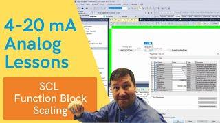 Scaling a 4-20mA Analog Input in an Allen Bradley PLC Function Block