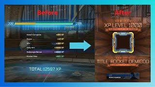 These 3 Rocket League Methods Will Sky Rocket Your Xp in Rocket League!