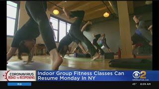 Indoor Group Fitness Classes Allowed To Resume Monday In New York City