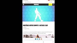 Tuto comment activer l’a2f