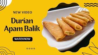 Quick and Easy Folded Durian Pancake (Apam Balik) 2024