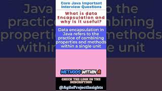 What is data Encapsulation and why is it useful