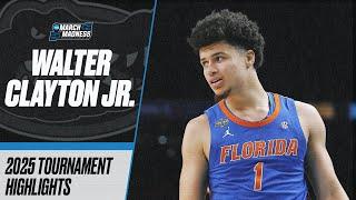 Walter Clayton Jr. 2025 NCAA tournament highlights (Final Four MOP)