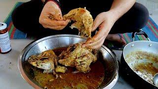 Skin Wala Full Roast Chicken | Full Skin Wala Roasted Chicken Recipe