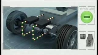 Mercedes SLS AMG Electric Drive Animation