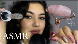 ASMR | TE HAGO UNA LIMPIEZA Y MASAJE FACIAL