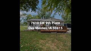 7610 SW 9th Place Des Moines IA 50315 | 2 Bedroom Home For Sale