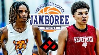 High Flying High School Matchup! Chambers Vs Berean Baptist Academy | Phenom HS Jamboree Session 1