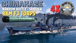 Shimakaze - sank half of the enemy in 10 minutes with 8KM torpedoes