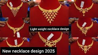 New necklace design 2025 | gold jewellery collection | gold necklace