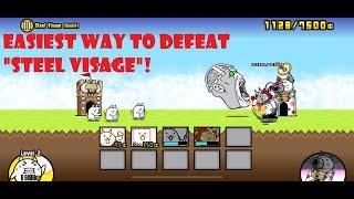 EASIEST Way To Beat "Facing Danger"(Steel Visage) In Battle Cats