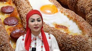 ديما اصلان | السميت  التركي الطري والسميت بيده yumuşak simit ve simit pide