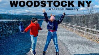 Woodstock NY Weekend itinerary #woodstockny