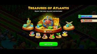 TOWNSHIP New Gold Ticket TREASURES OF ATLANTIS !!!