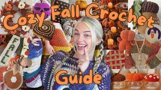 Cozy Fall Crochet Pattern Guide 2024 - All the things I wish I had enough time to make this season