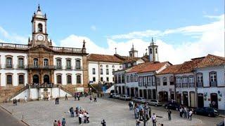 【4K】Walking tour around Ouro Preto - Minas Gerais - Brazil (60 FPS)